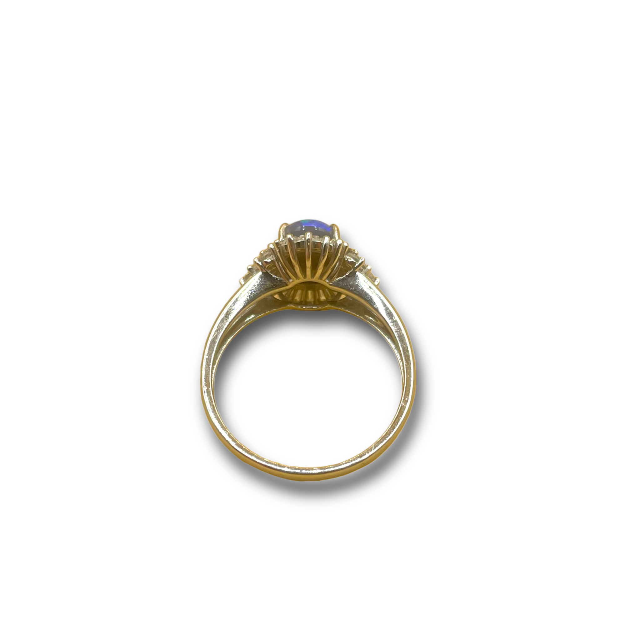 2.32ct zwarte opaal