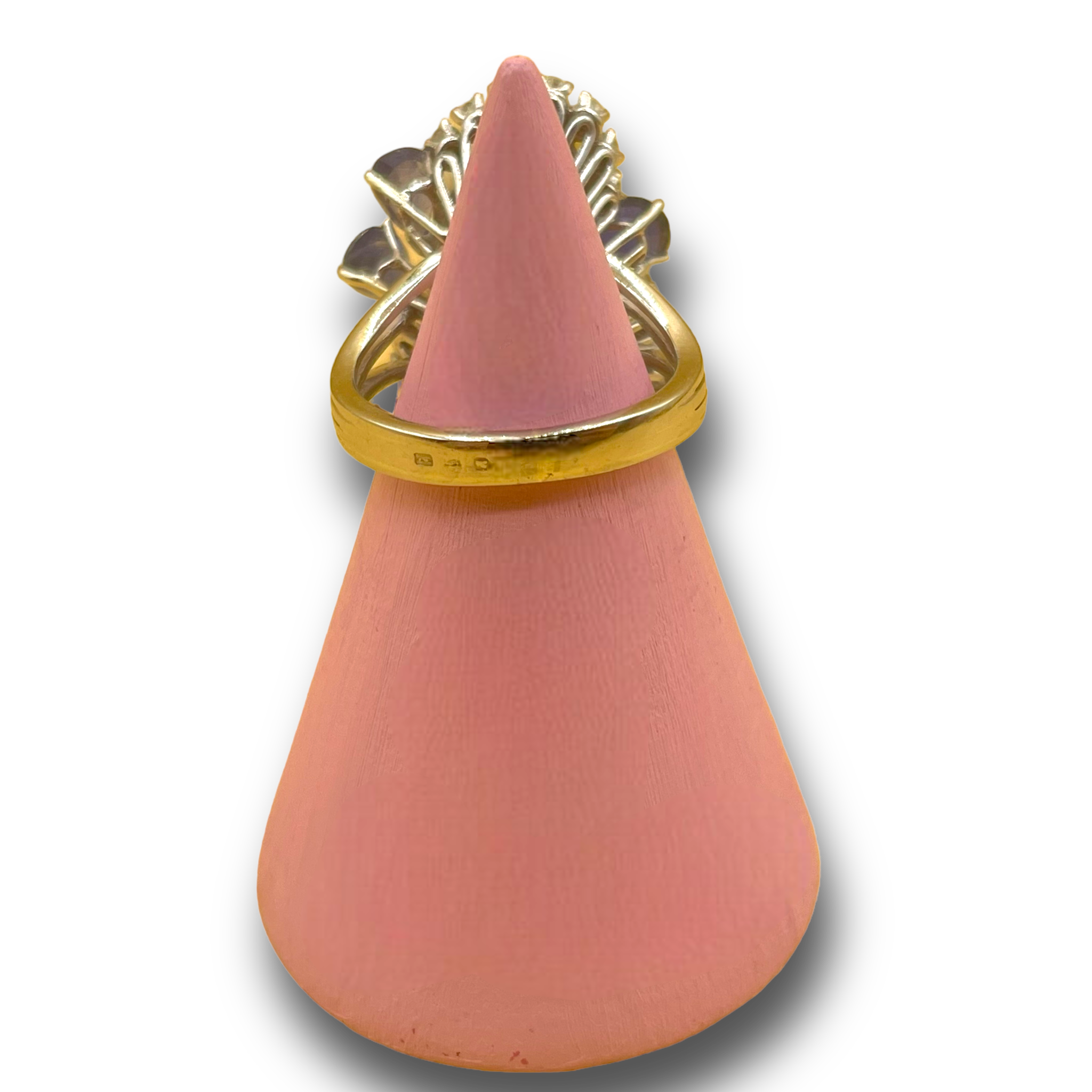 Gibraltar Parel, .48ct diamant tanzanite