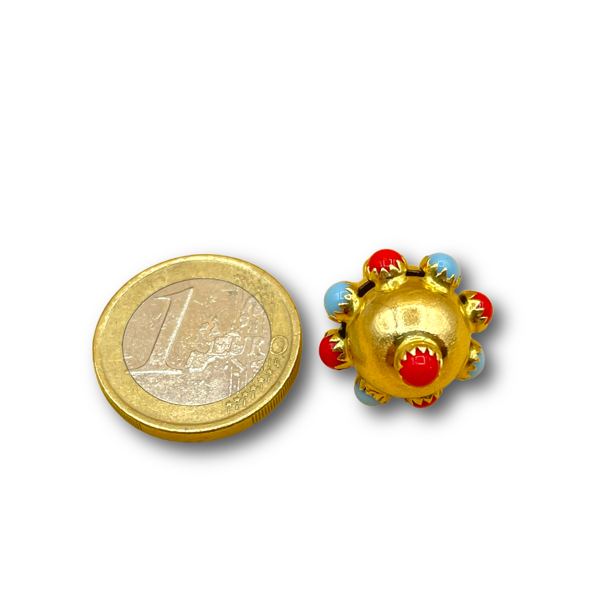 Coral turquoise Sputnik