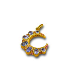 Crescent Moon Tanzanite
