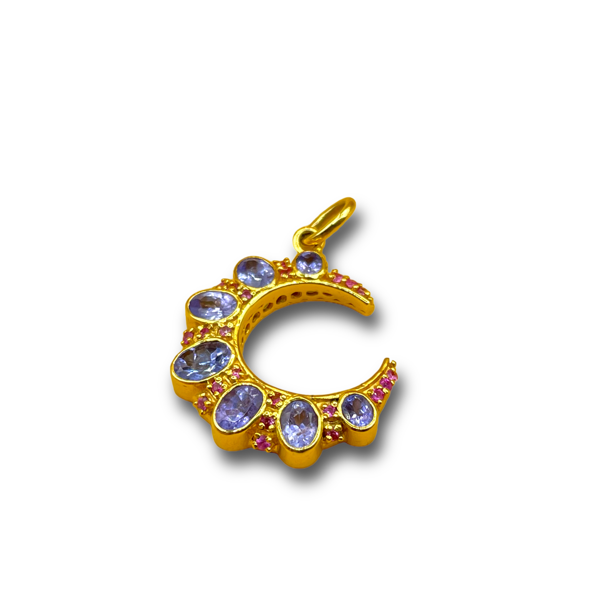 Crescent Moon Tanzanite