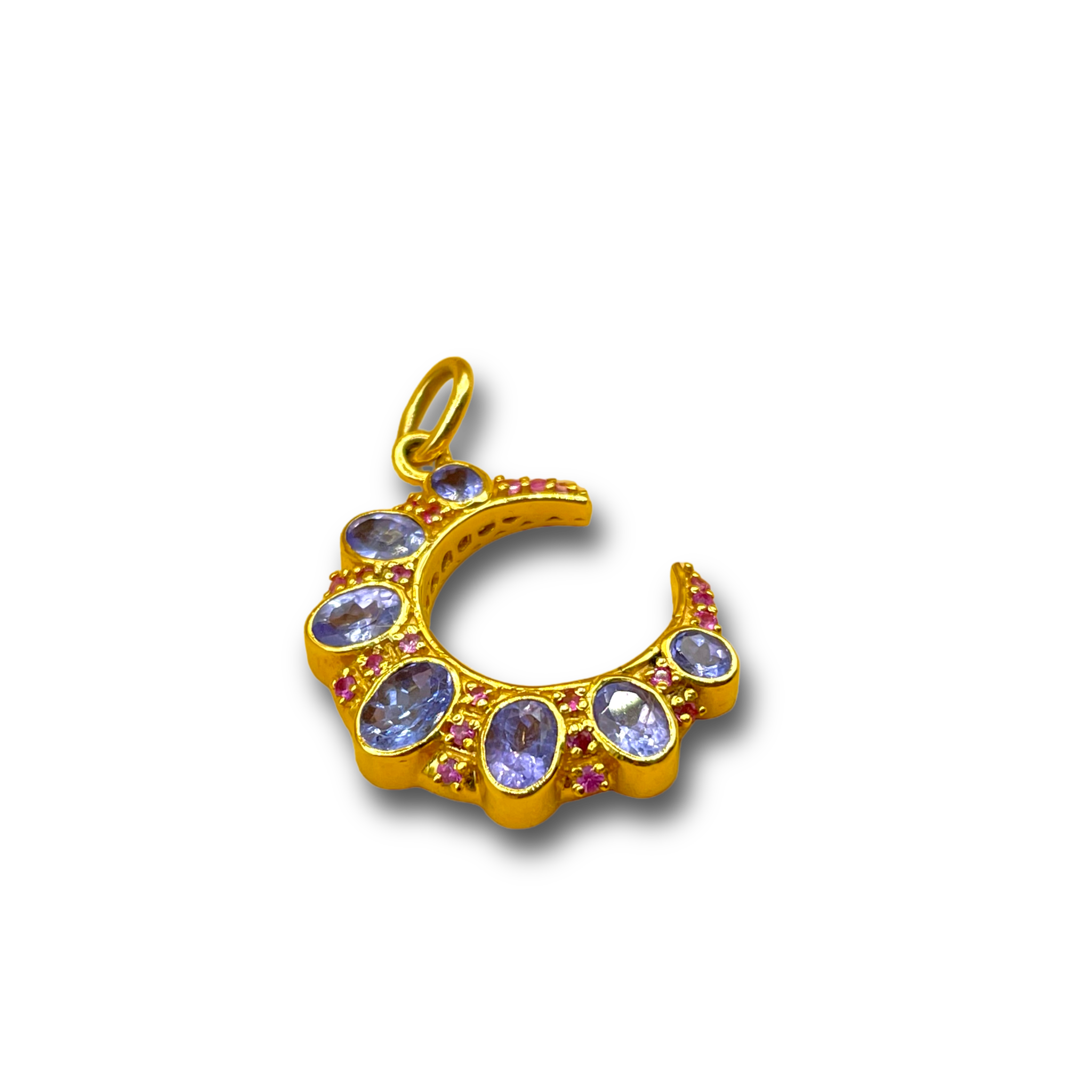 Crescent Moon Tanzanite