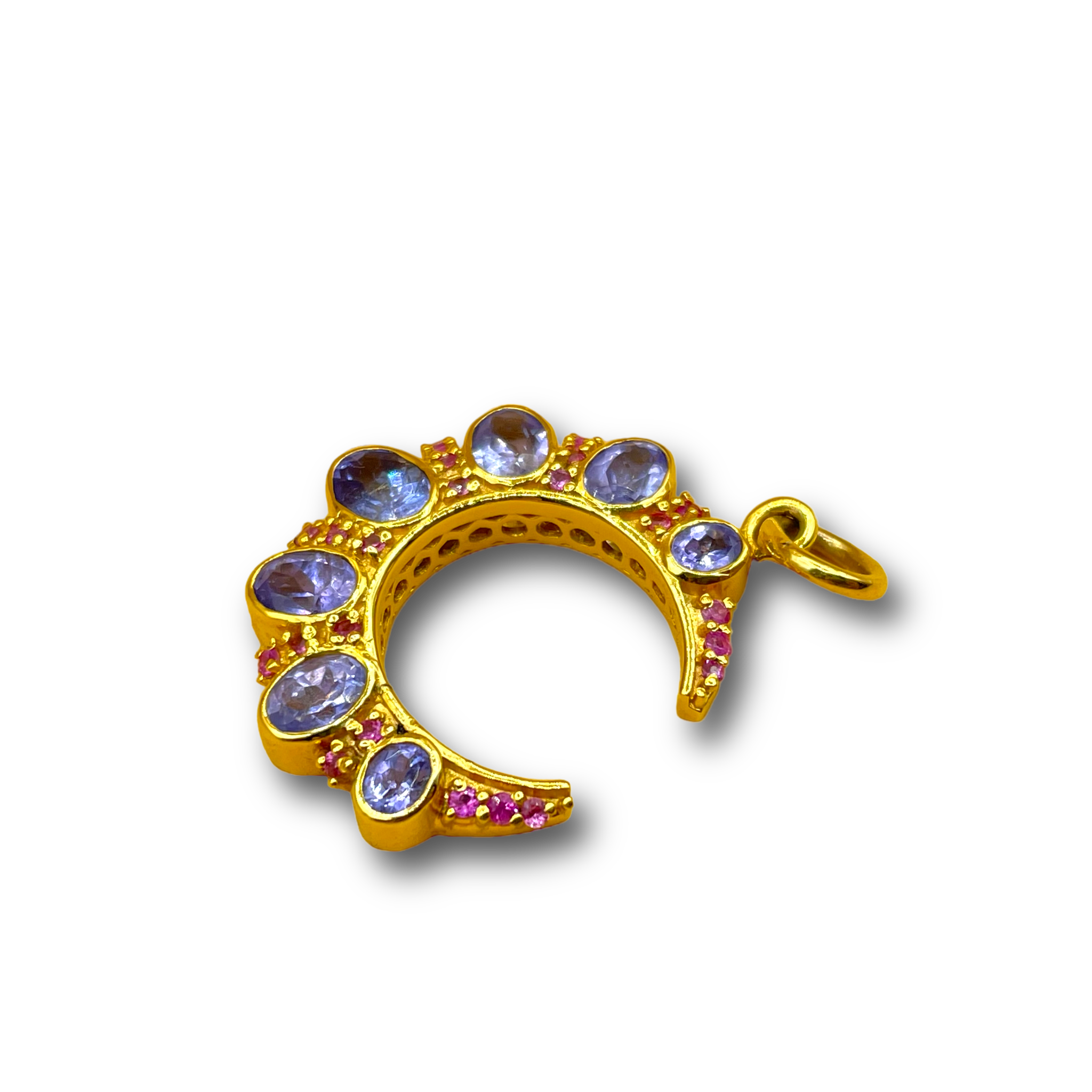 Crescent Moon Tanzanite