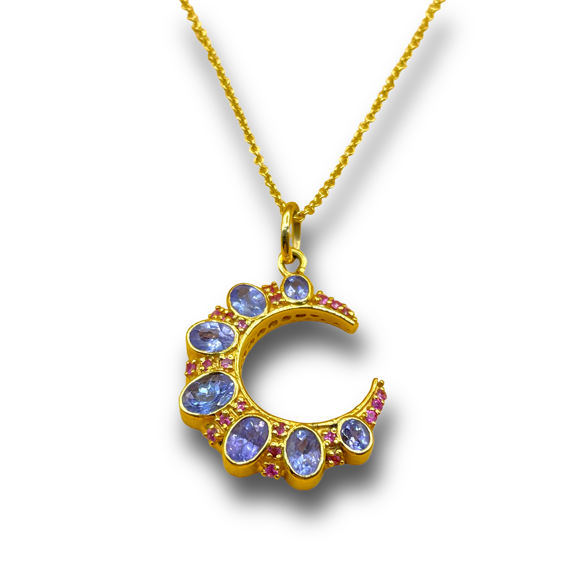 Crescent Moon Tanzanite