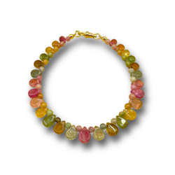 Teardrop Tourmaline bracelet