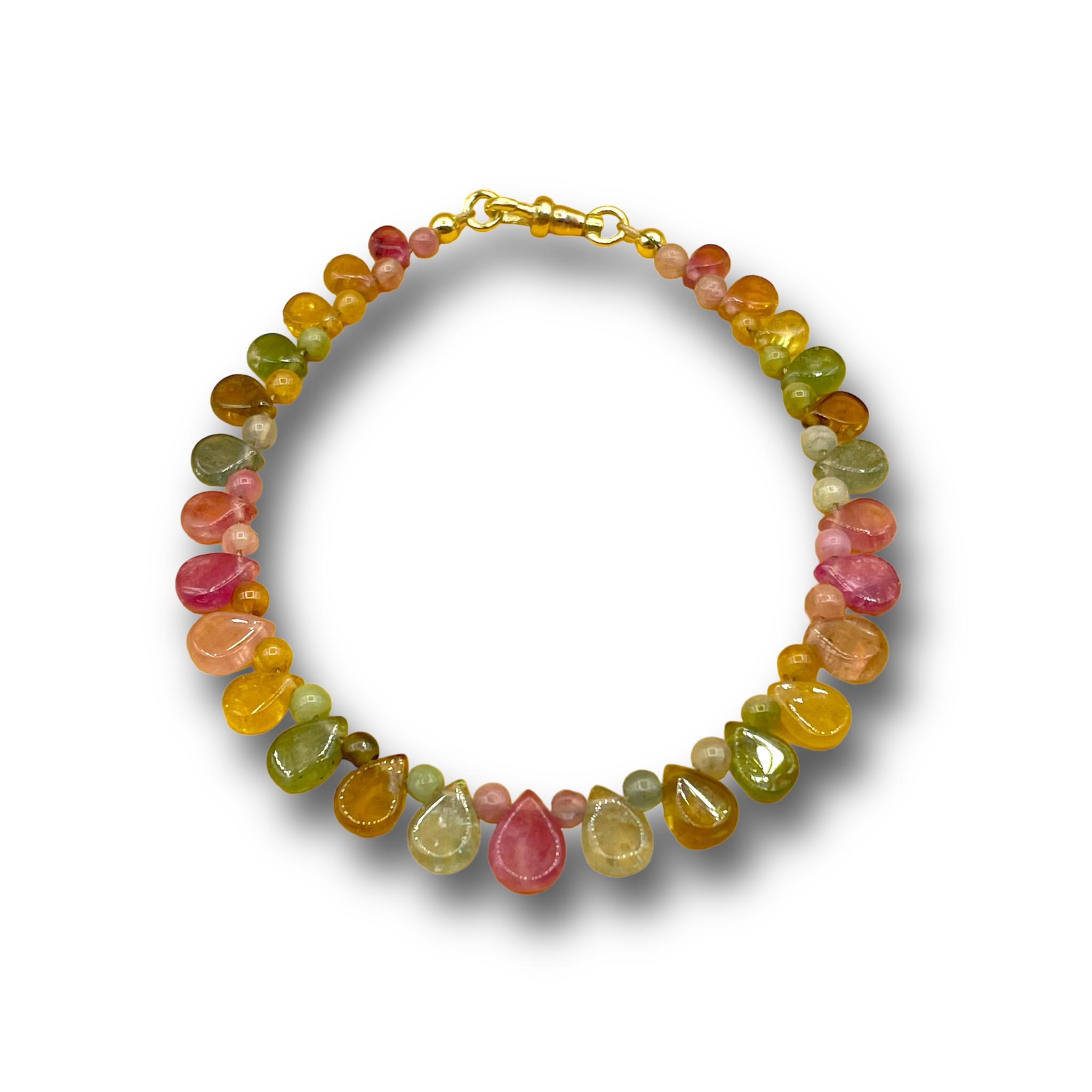 Teardrop Toermaline armband