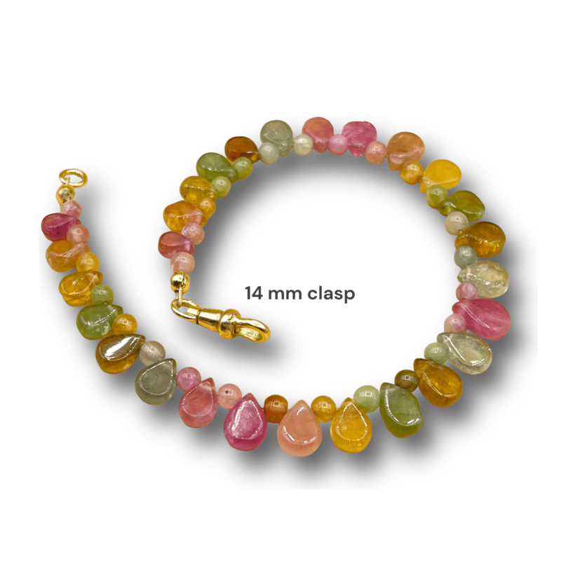 Teardrop Toermaline  armband