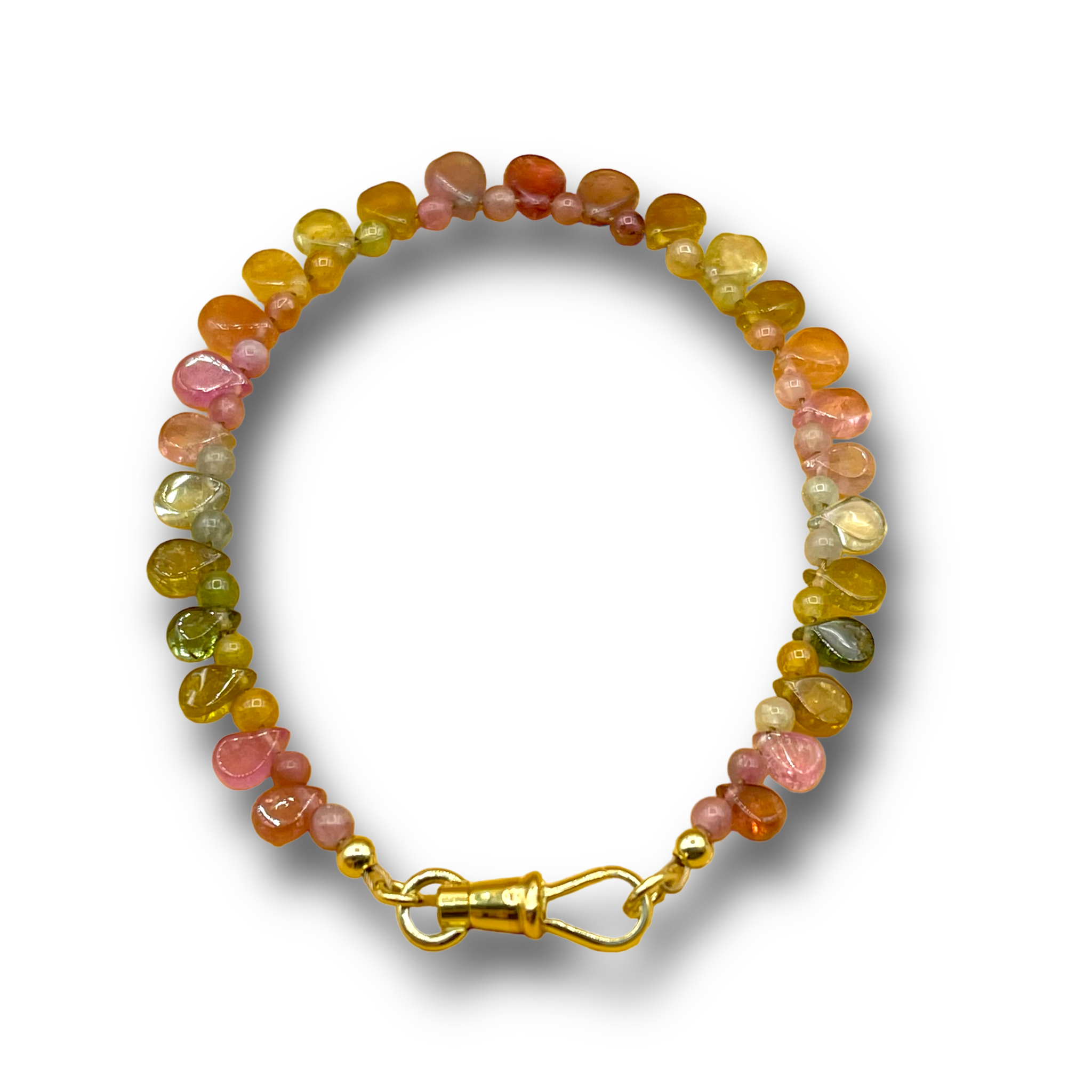 Teardrop Toermaline armband