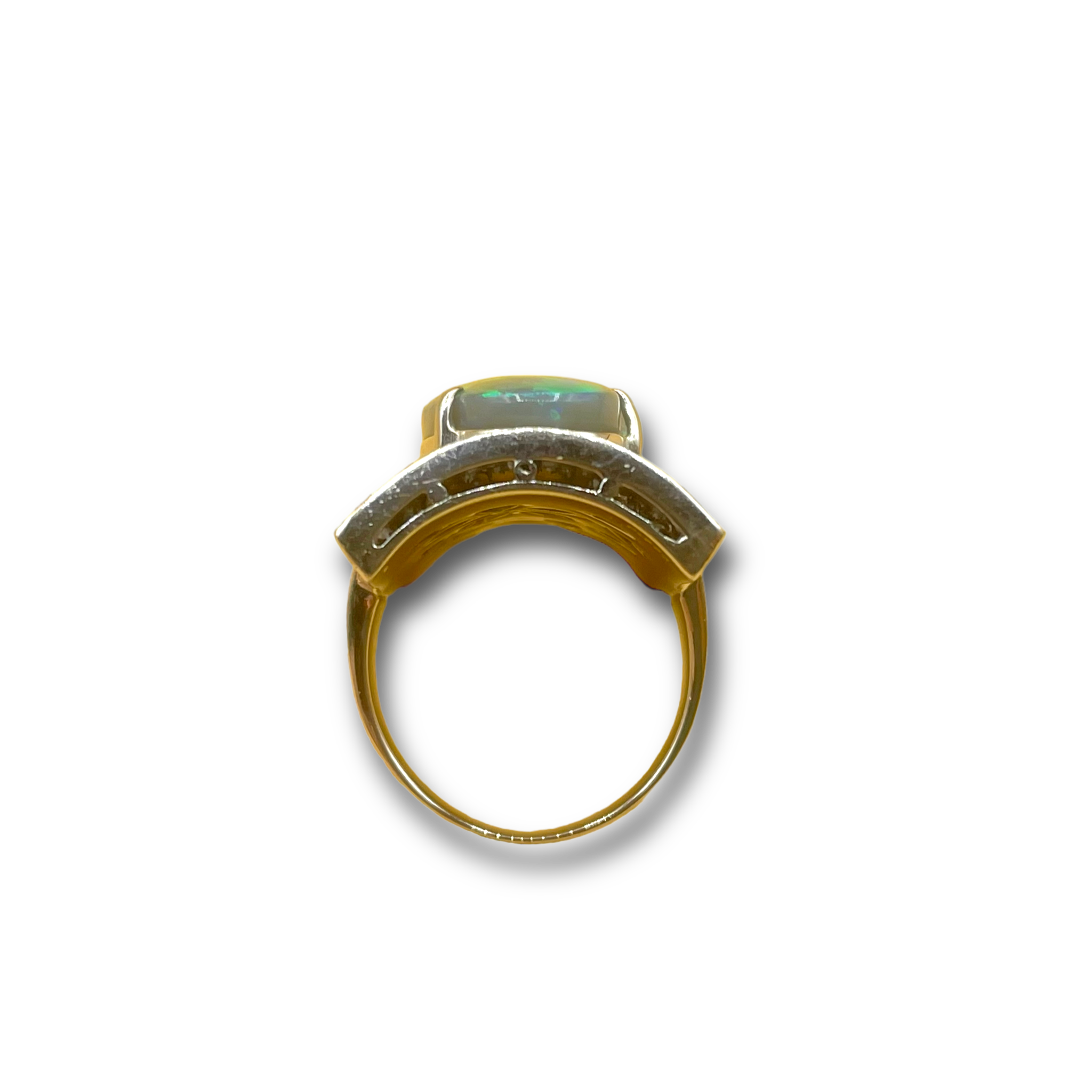 Zwarte opaal diamant