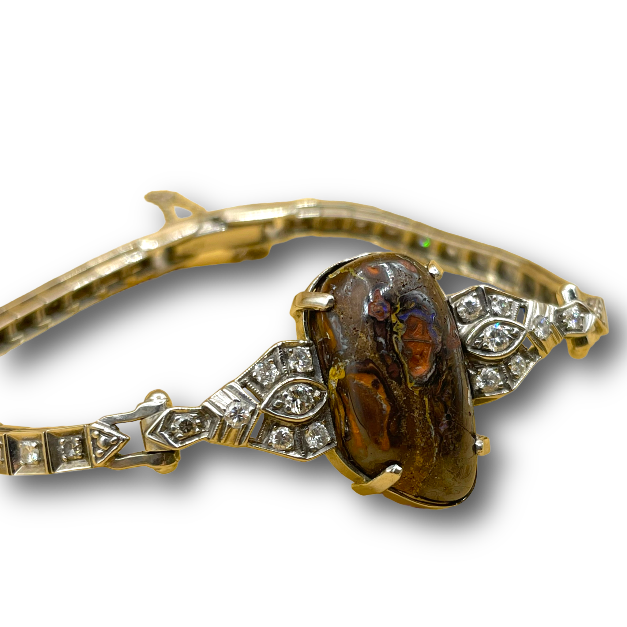 Opaal diamant Armband