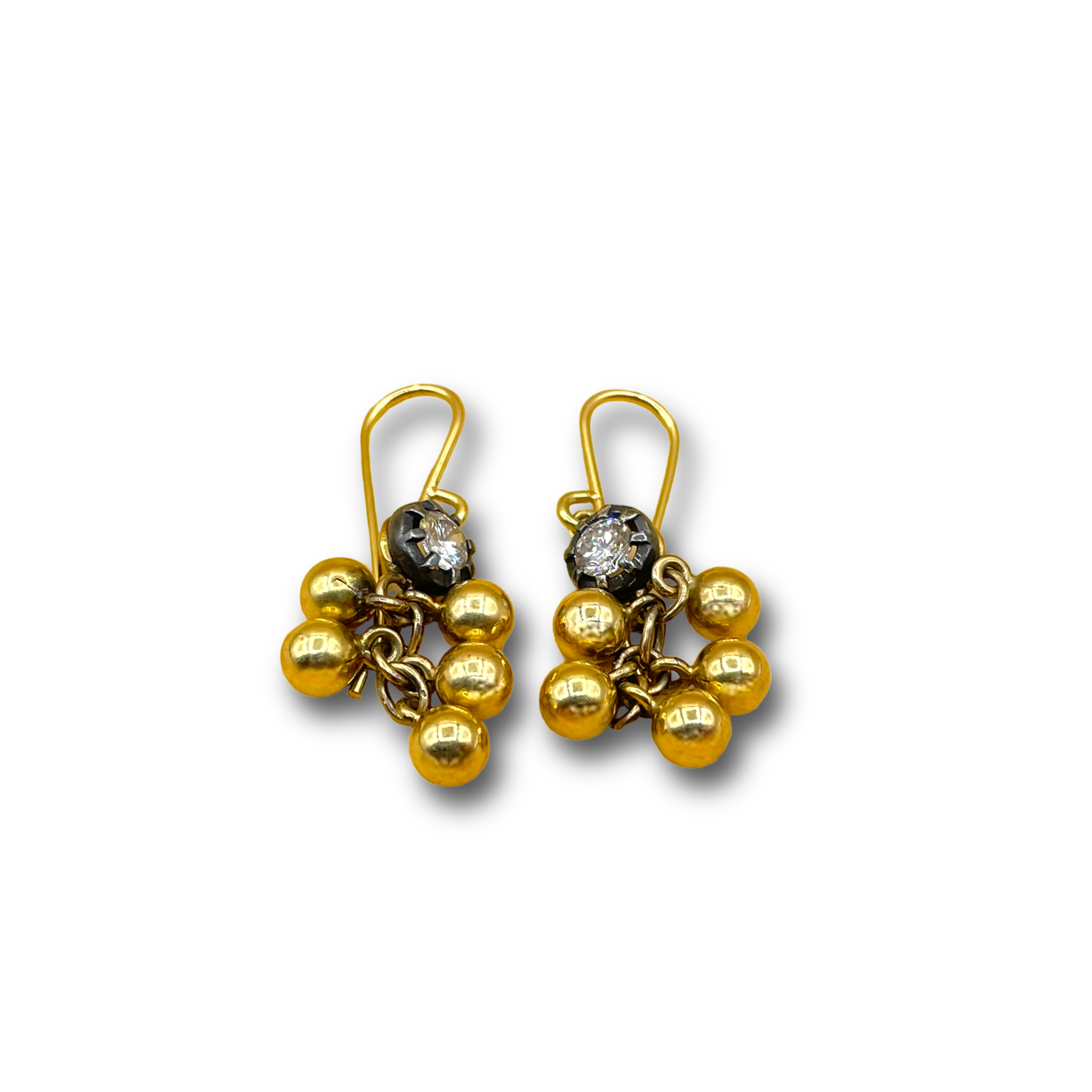 Diamant oorbel