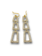 Diamant oorbel