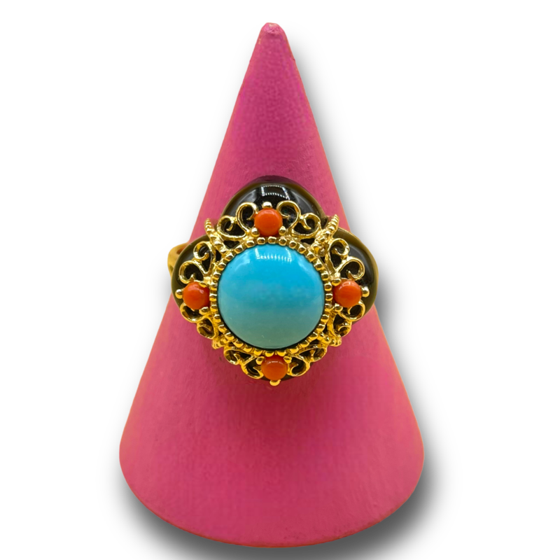 Turquoise Onyx Coral