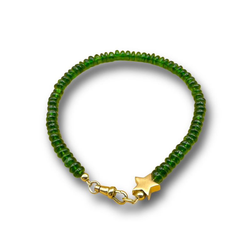 Diopside ster armband