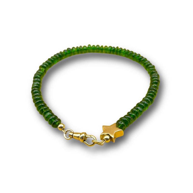 Diopside ster armband