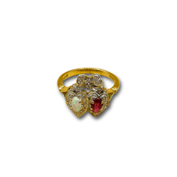 Opal Ruby diamond
