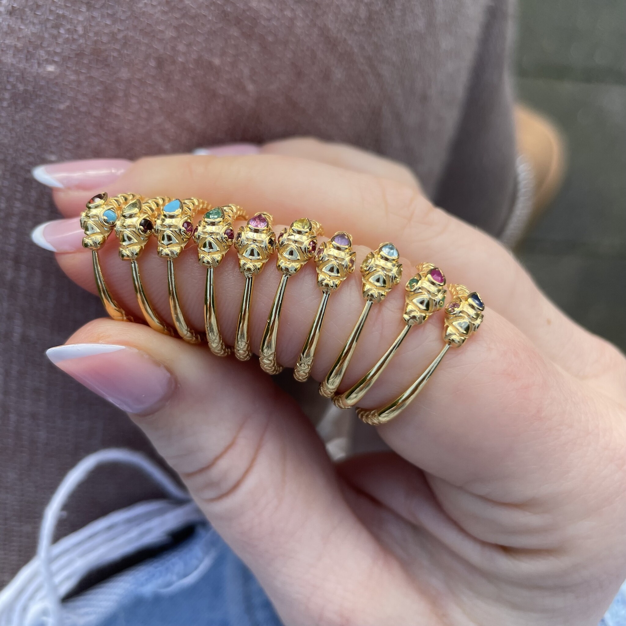 Serpent robijn smaragd