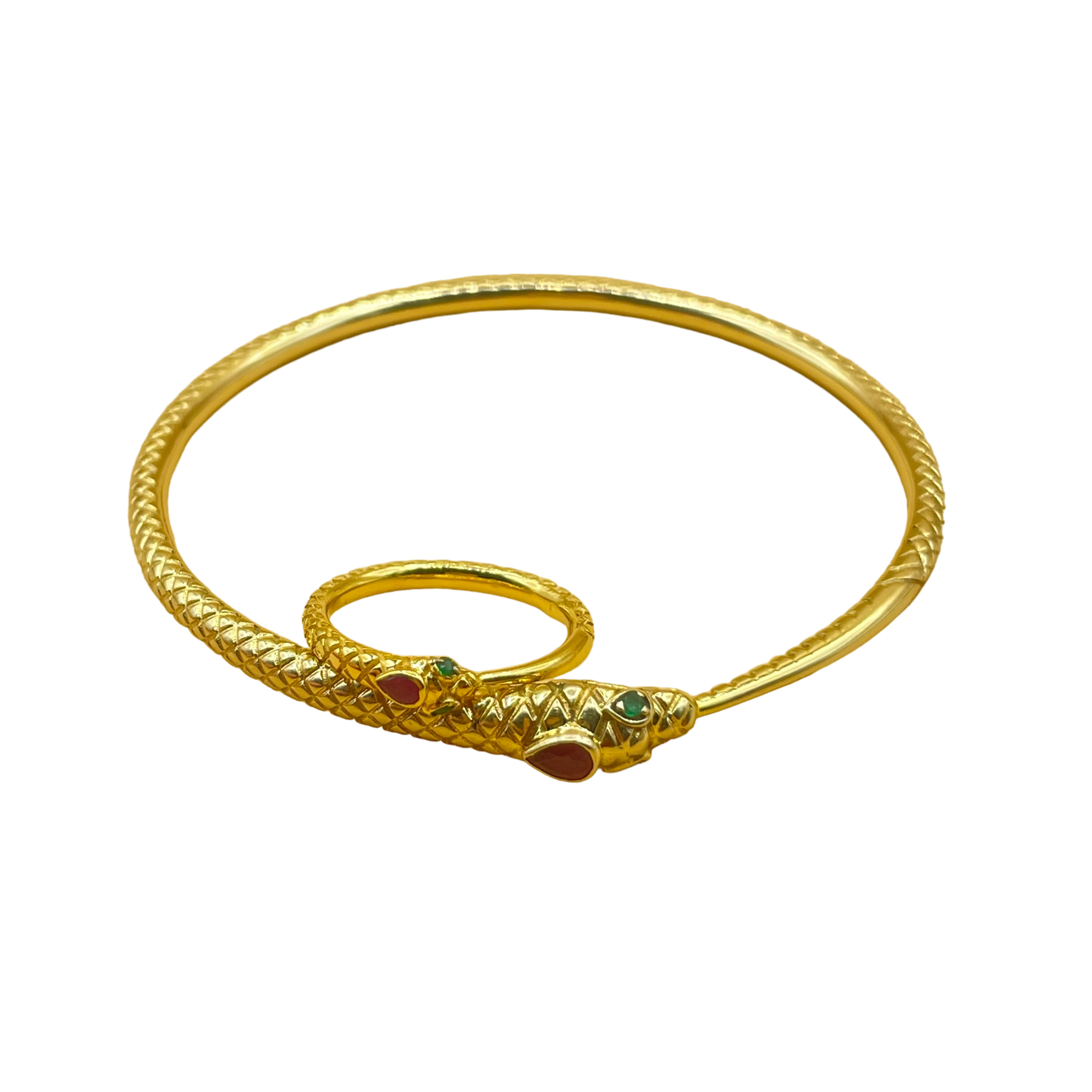 Serpent peridot granaat