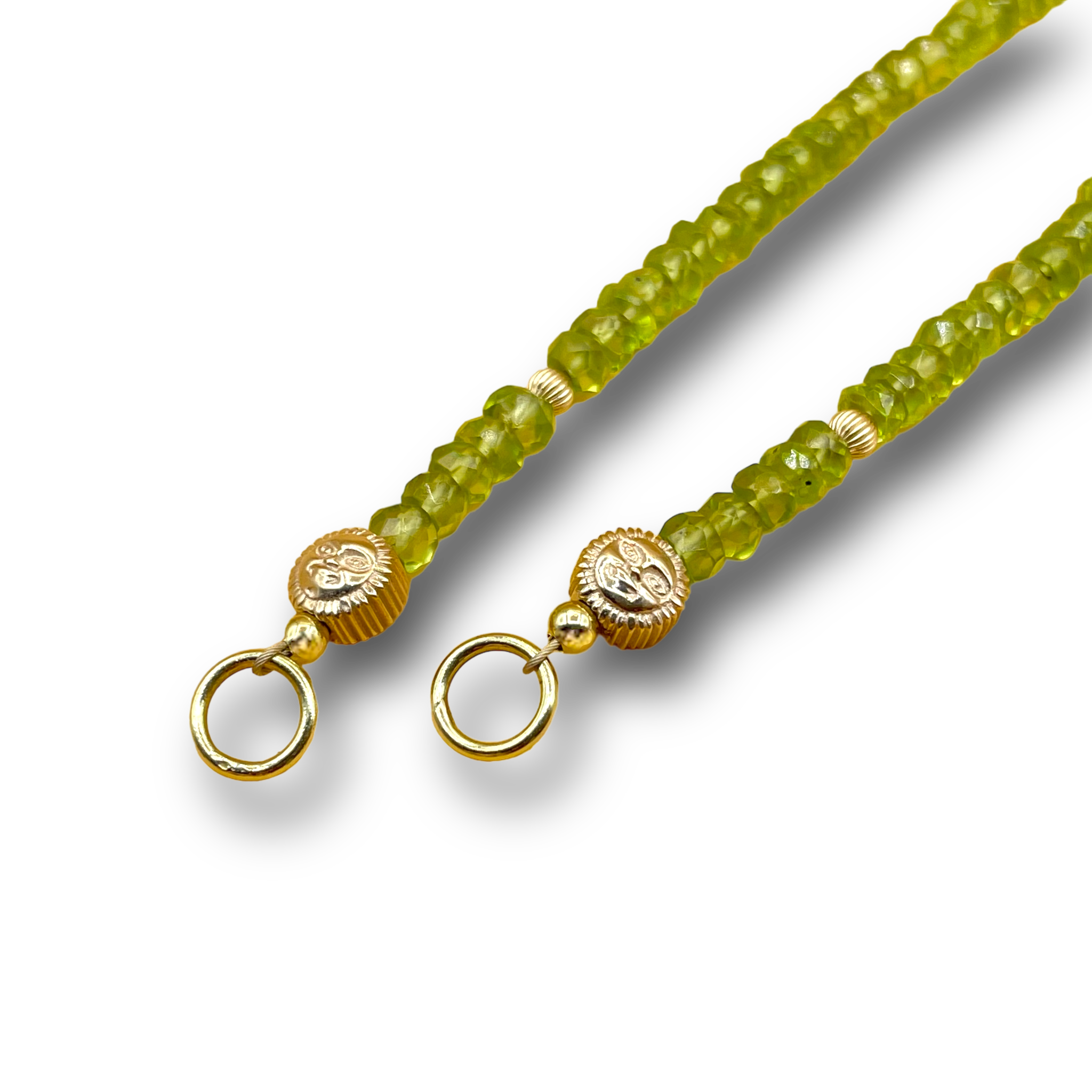 Peridot zon ketting
