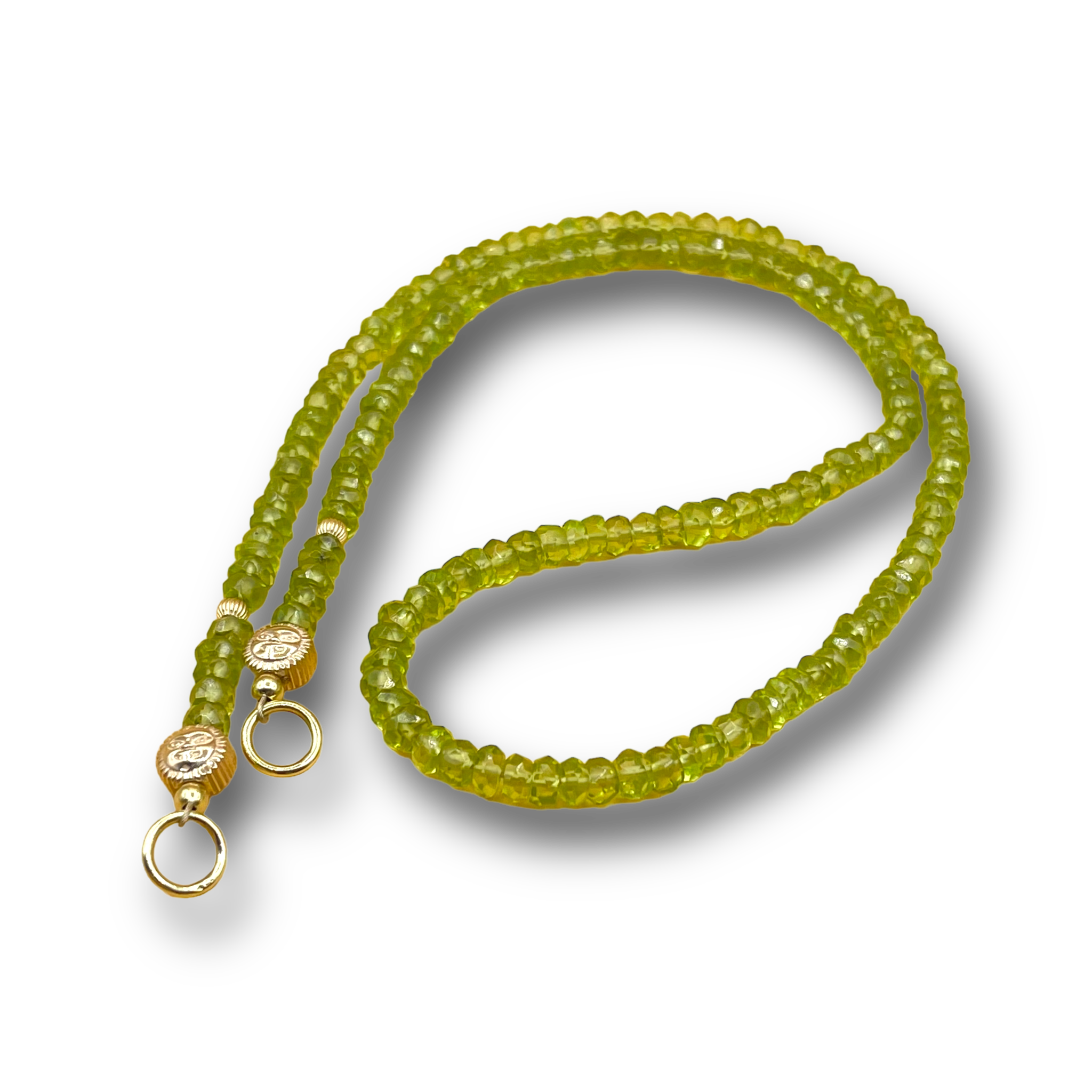Peridot zon ketting