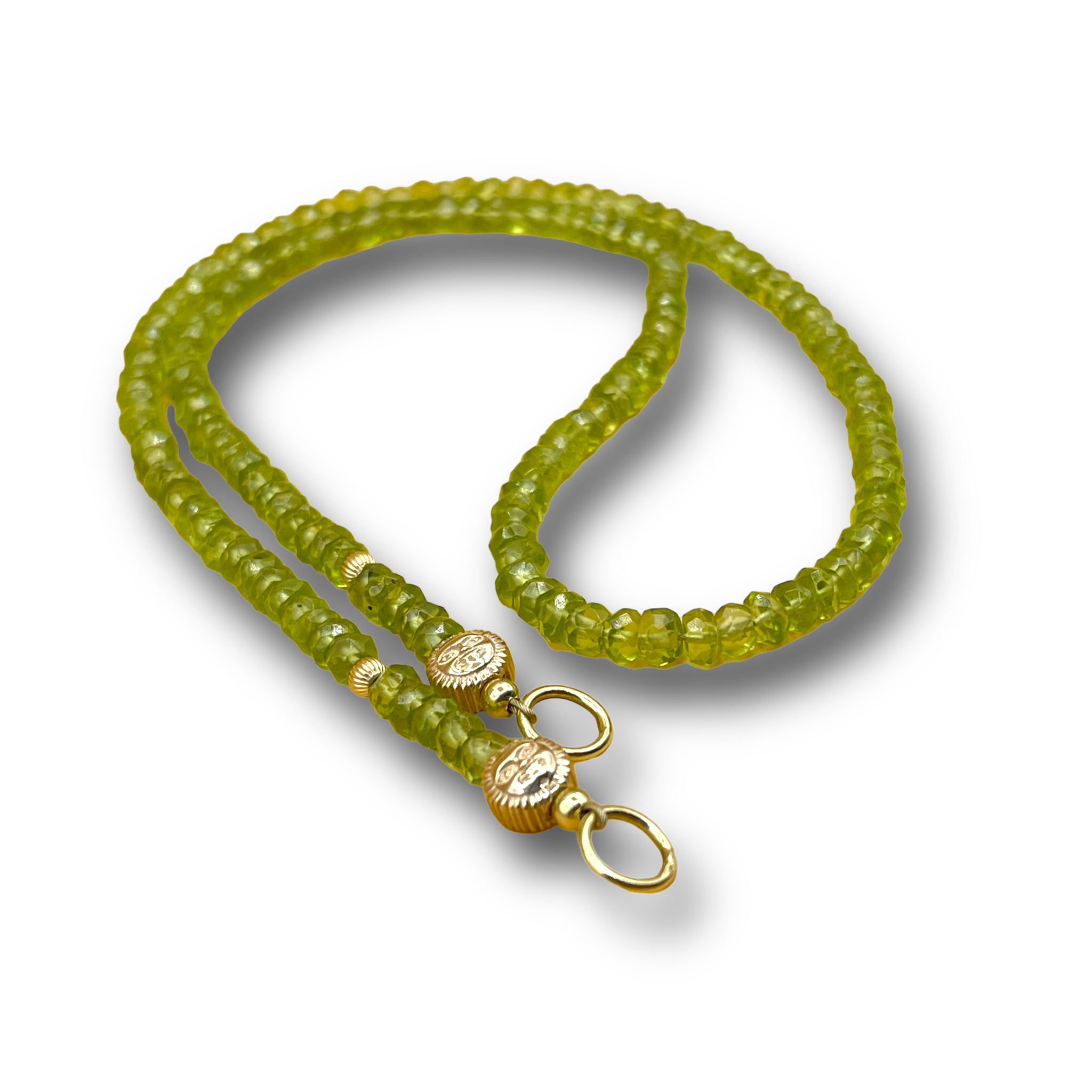 Peridot zon ketting