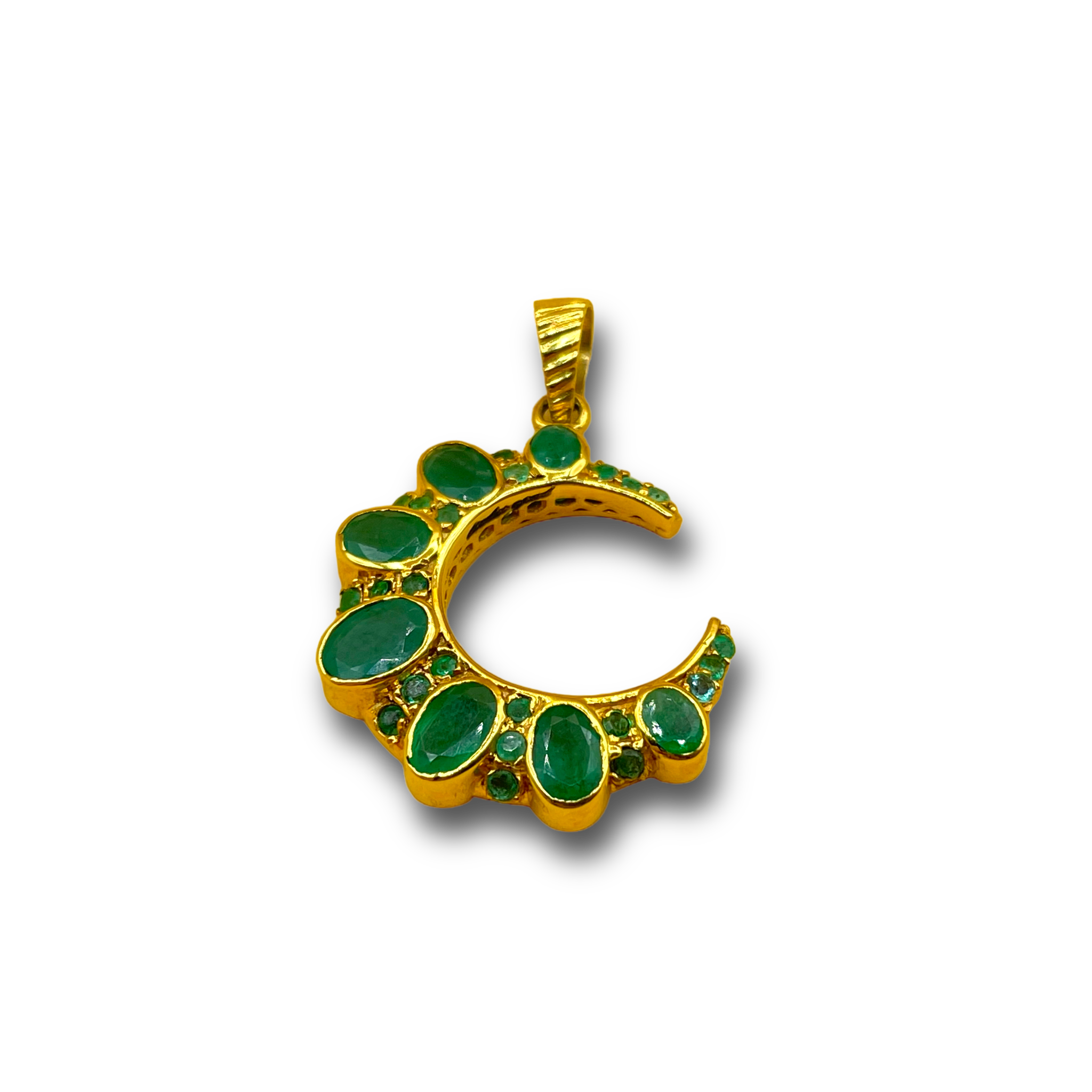 Crescent Moon Emerald