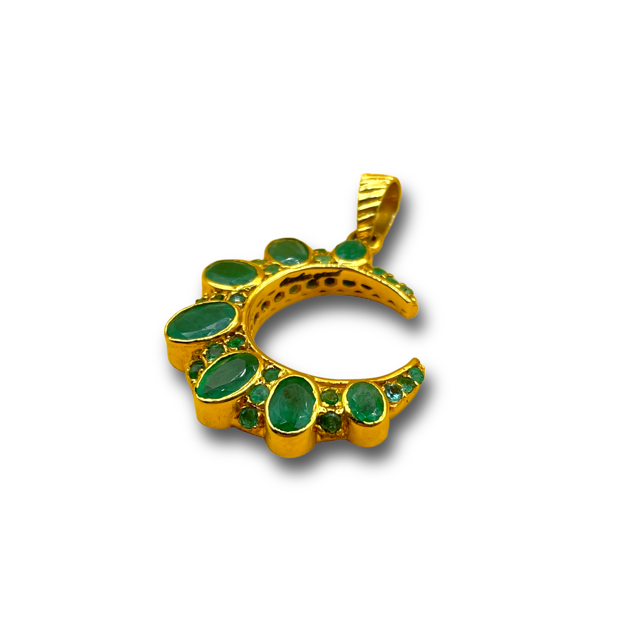 Crescent Moon Emerald