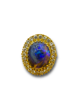 Black opal diamond