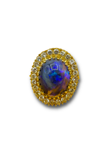 Black opal diamond