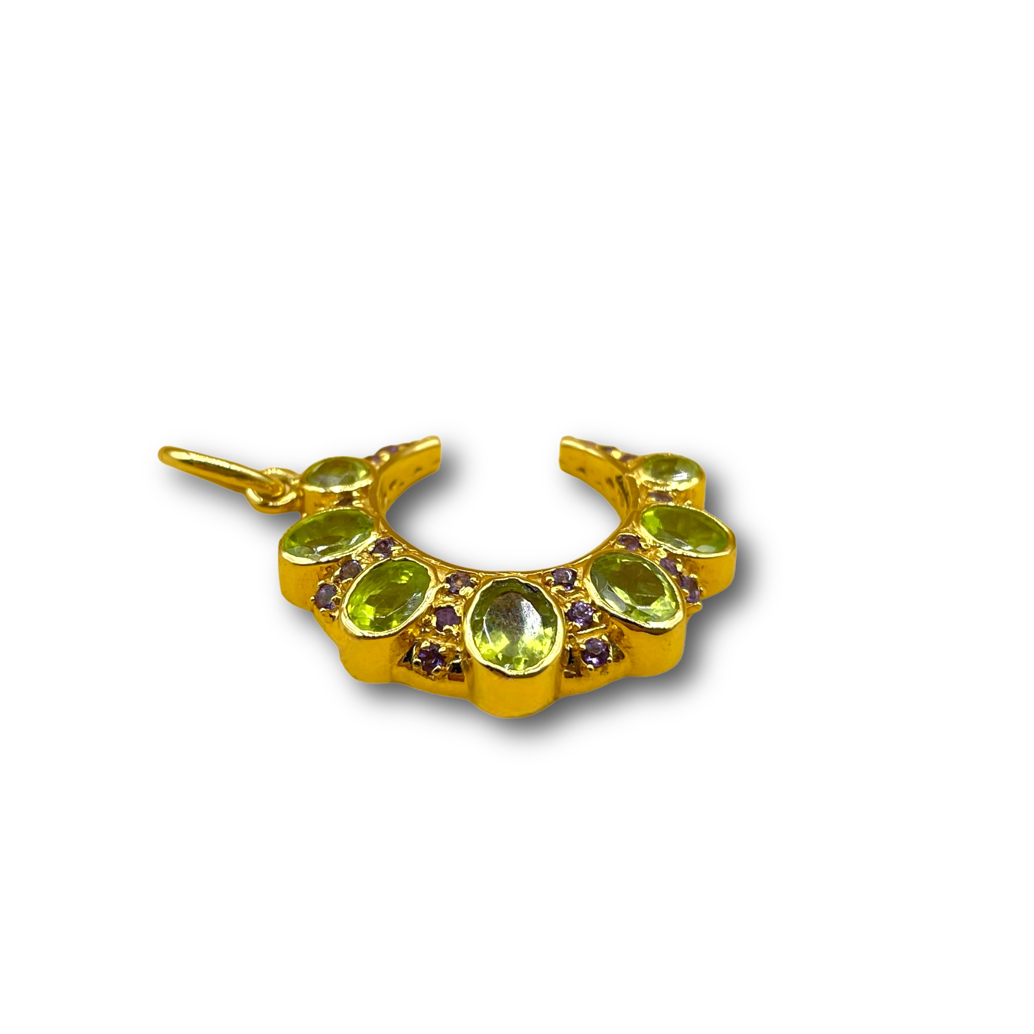 Maan peridot amethyst