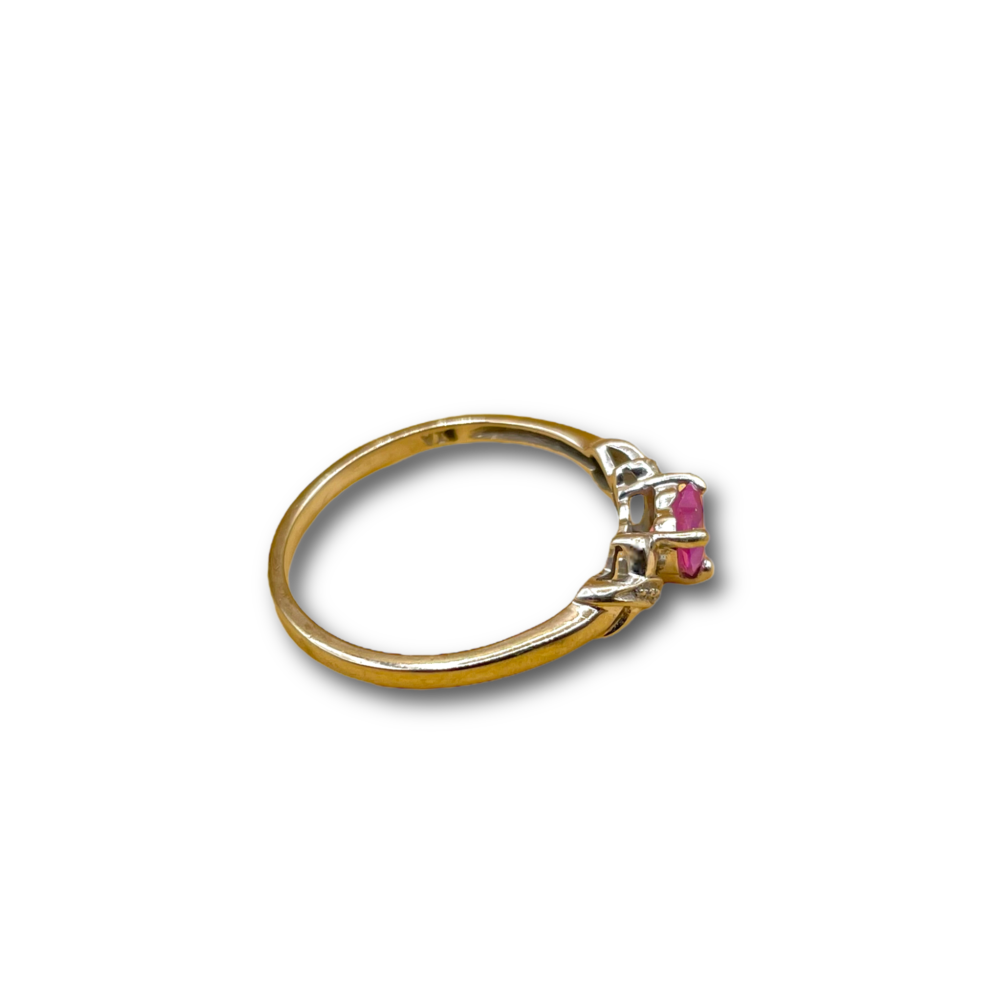 Saffier hart diamant