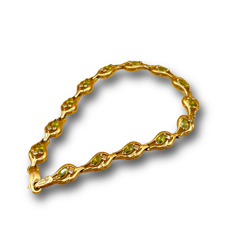 Peridot Bracelet Armband