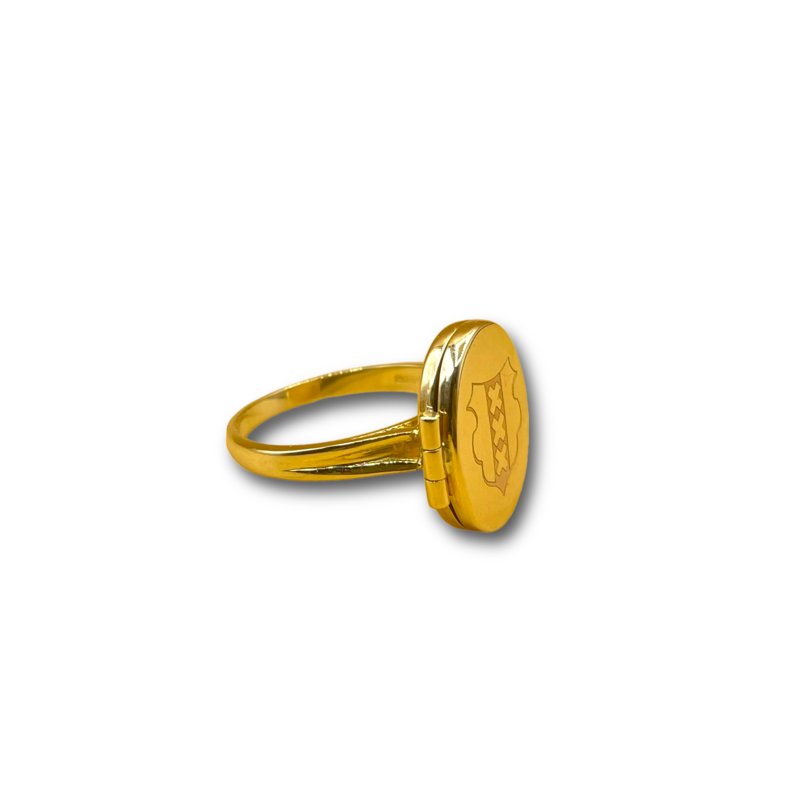 Medallion ring foto