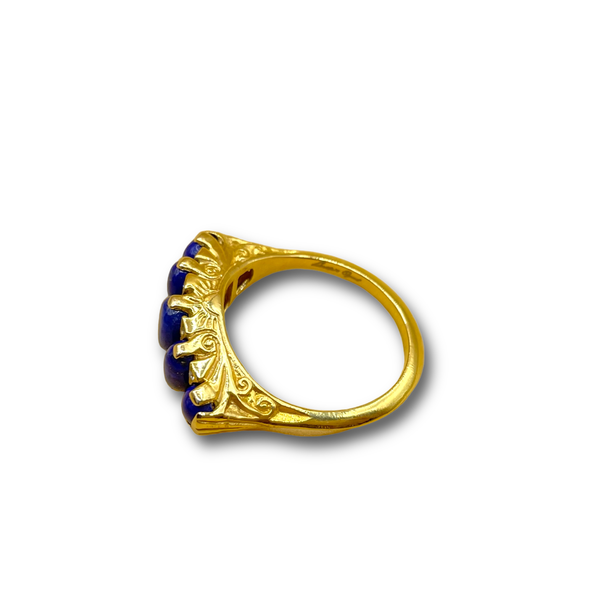 Day and night Lapiz Lazuli