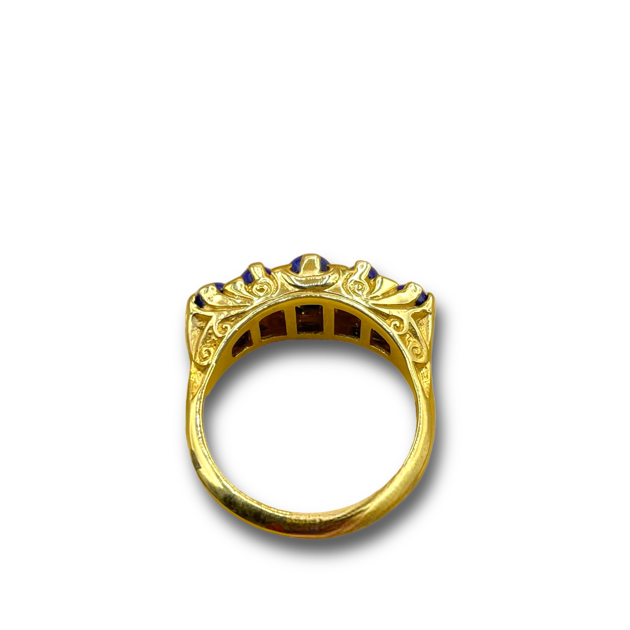 Day and night Lapiz Lazuli