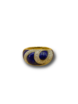 Lapis lazuli diamond