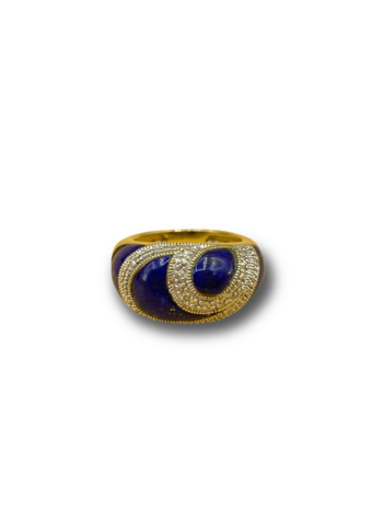 Lapis lazuli diamond