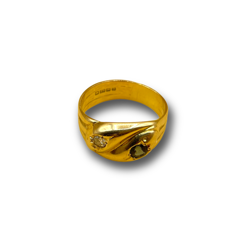 Slang diamant  saffier