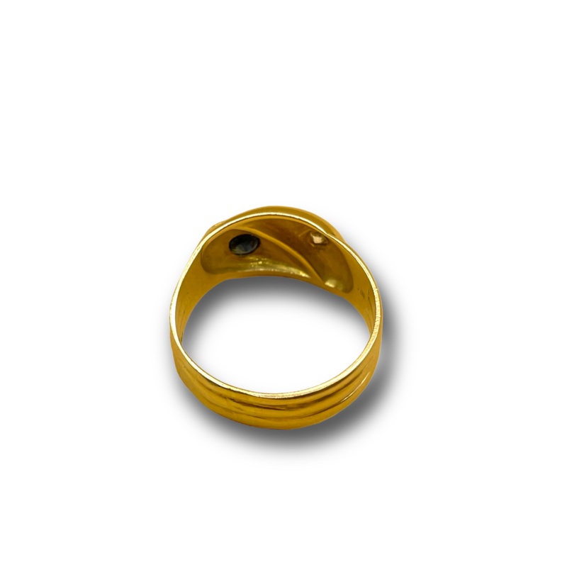 Slang diamant  saffier