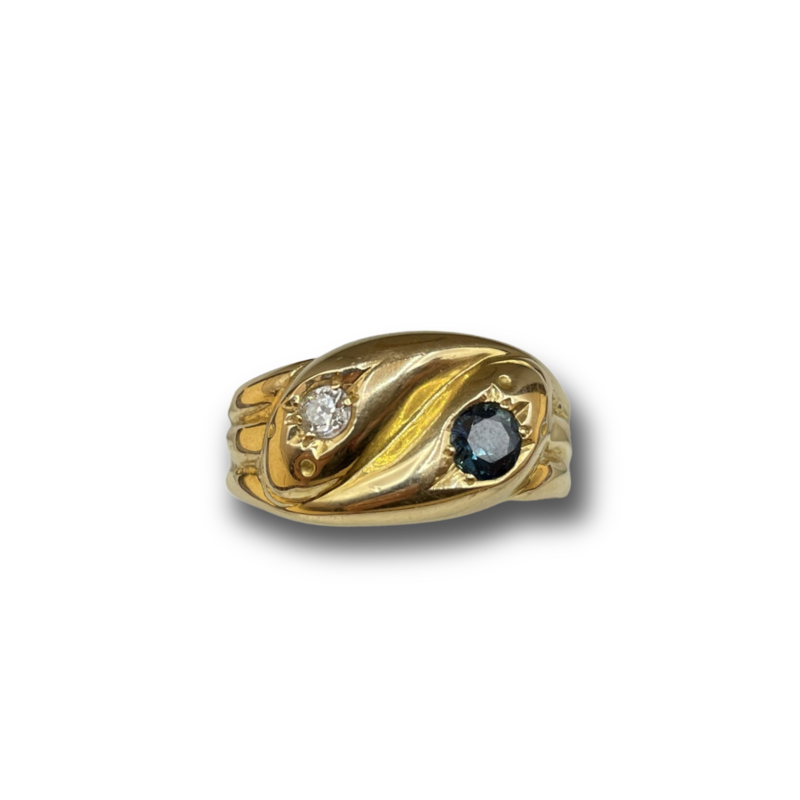 Slang diamant  saffier