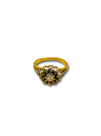 .30ct Rose Cut diamond