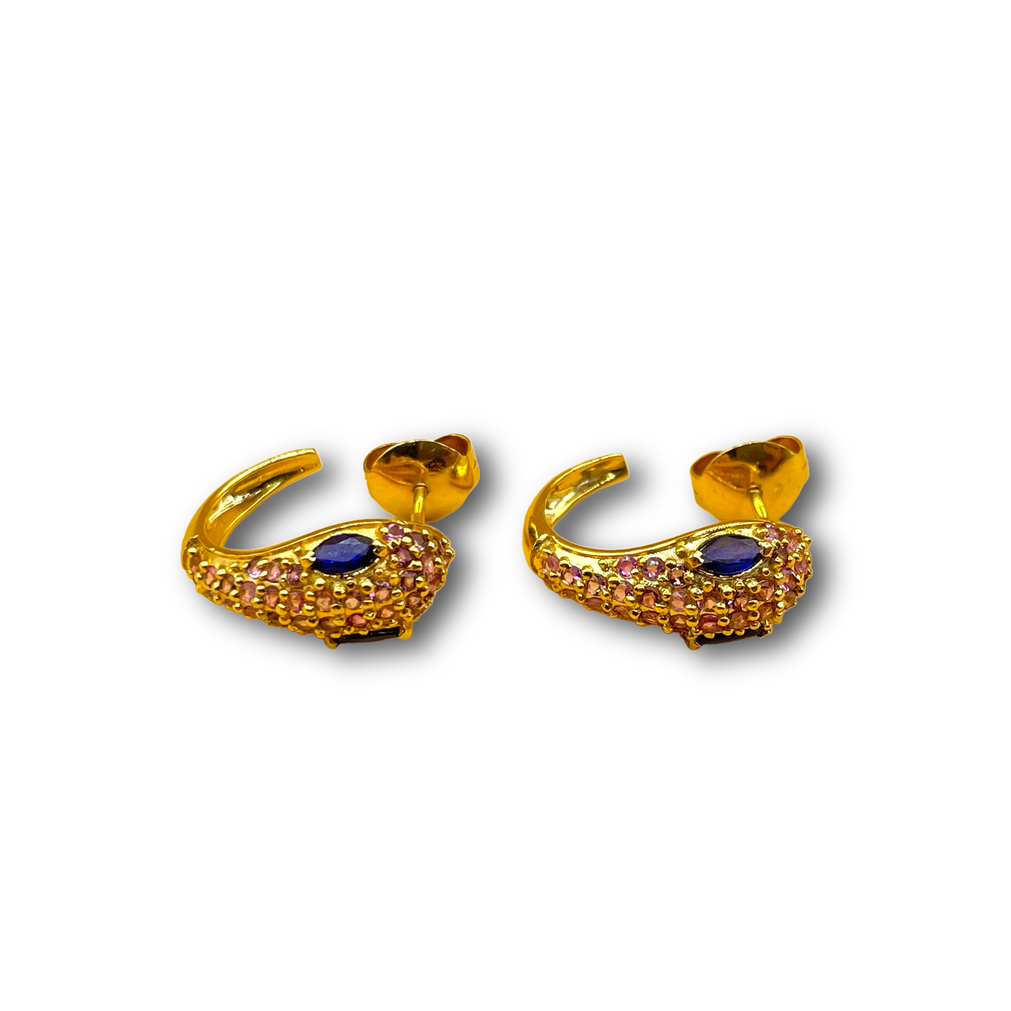 Slang toermalijn saffier