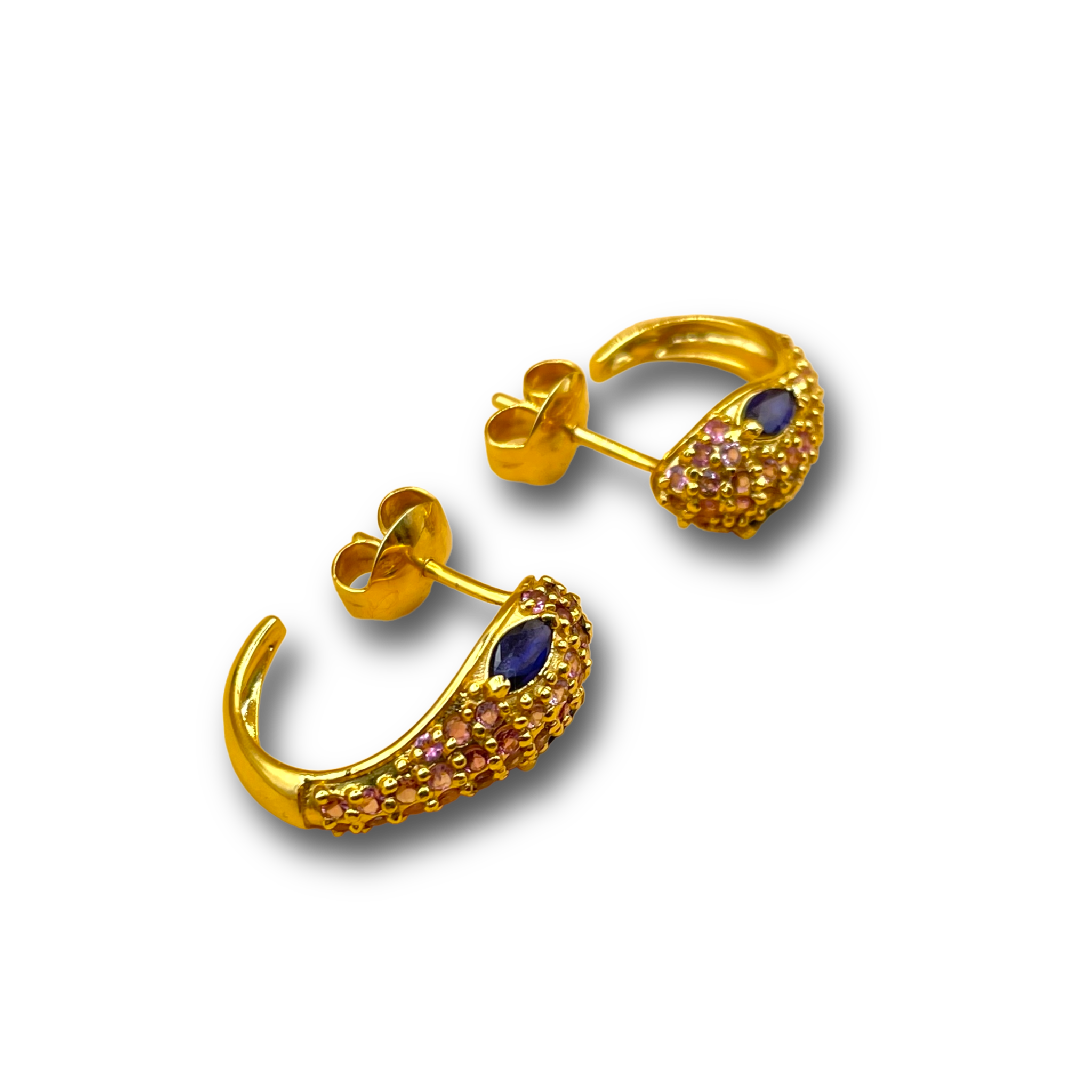 Slang toermalijn saffier