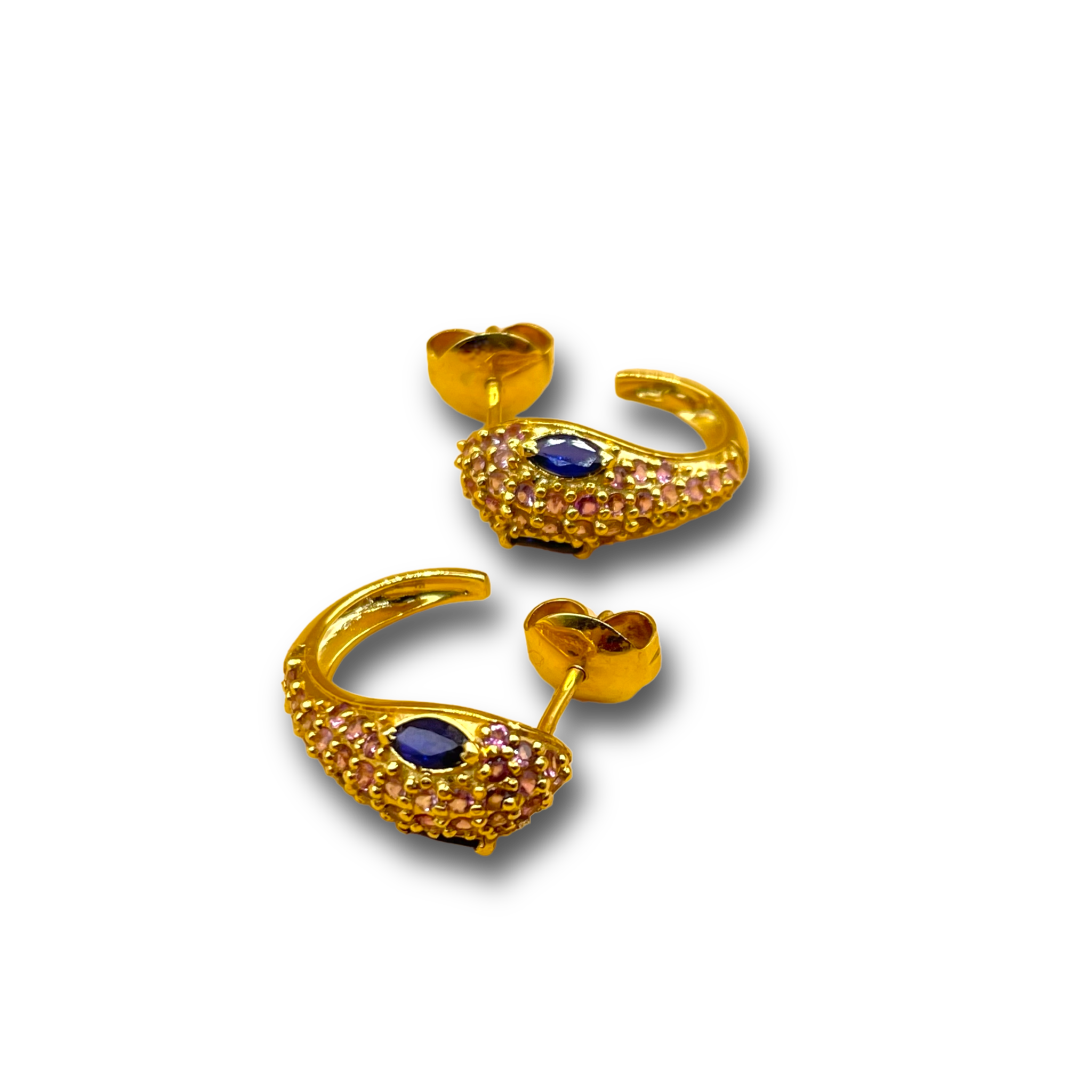 Slang toermalijn saffier