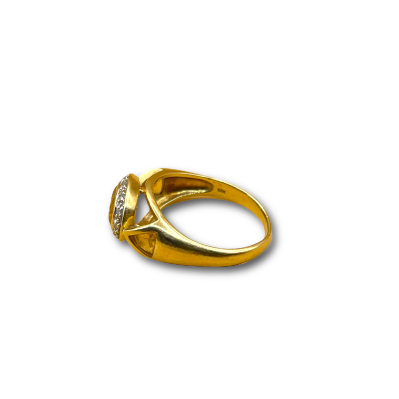 Citrine diamant