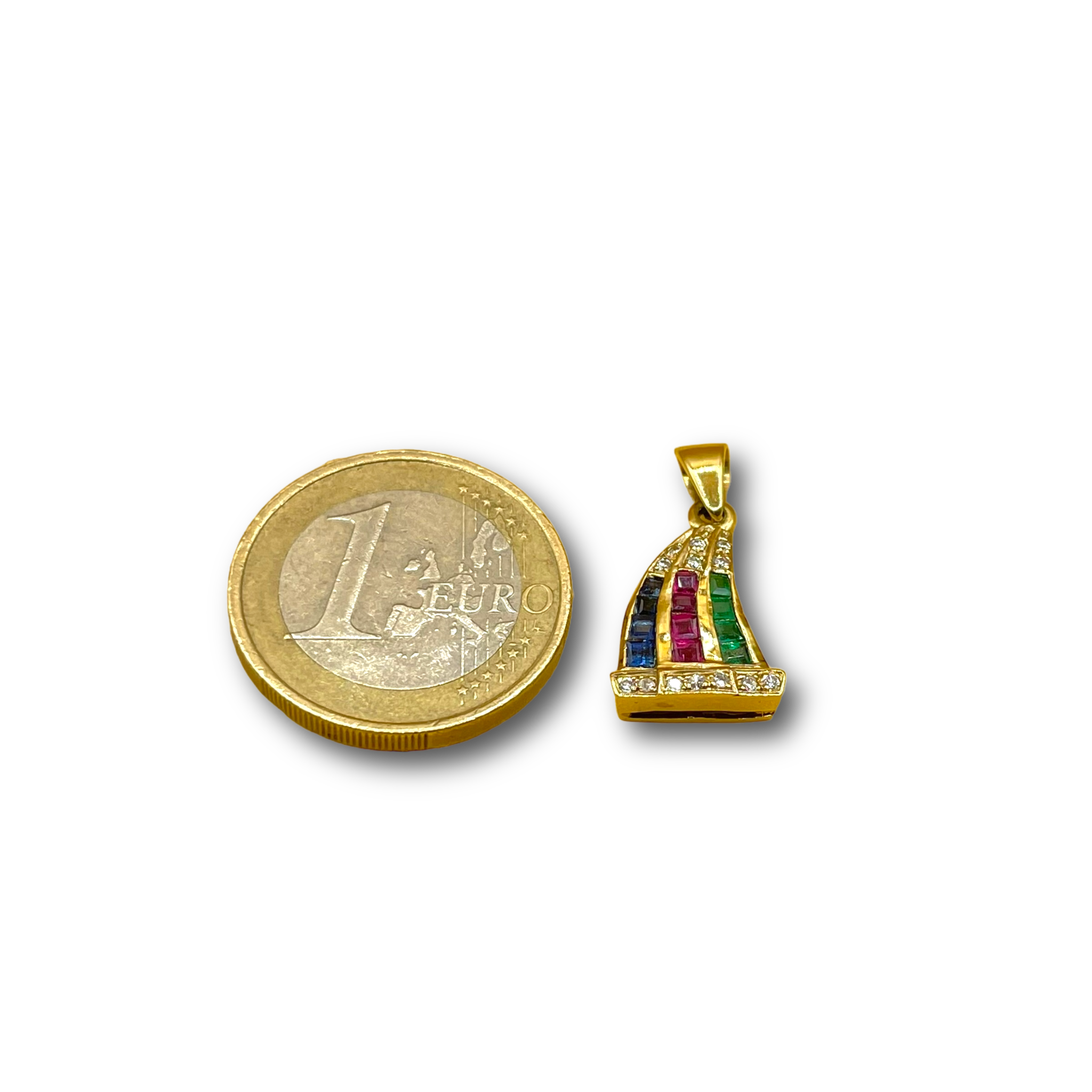 Saffier robijn smaragd diamant