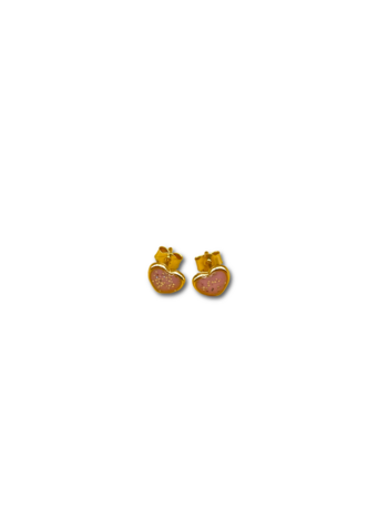 Heart studs