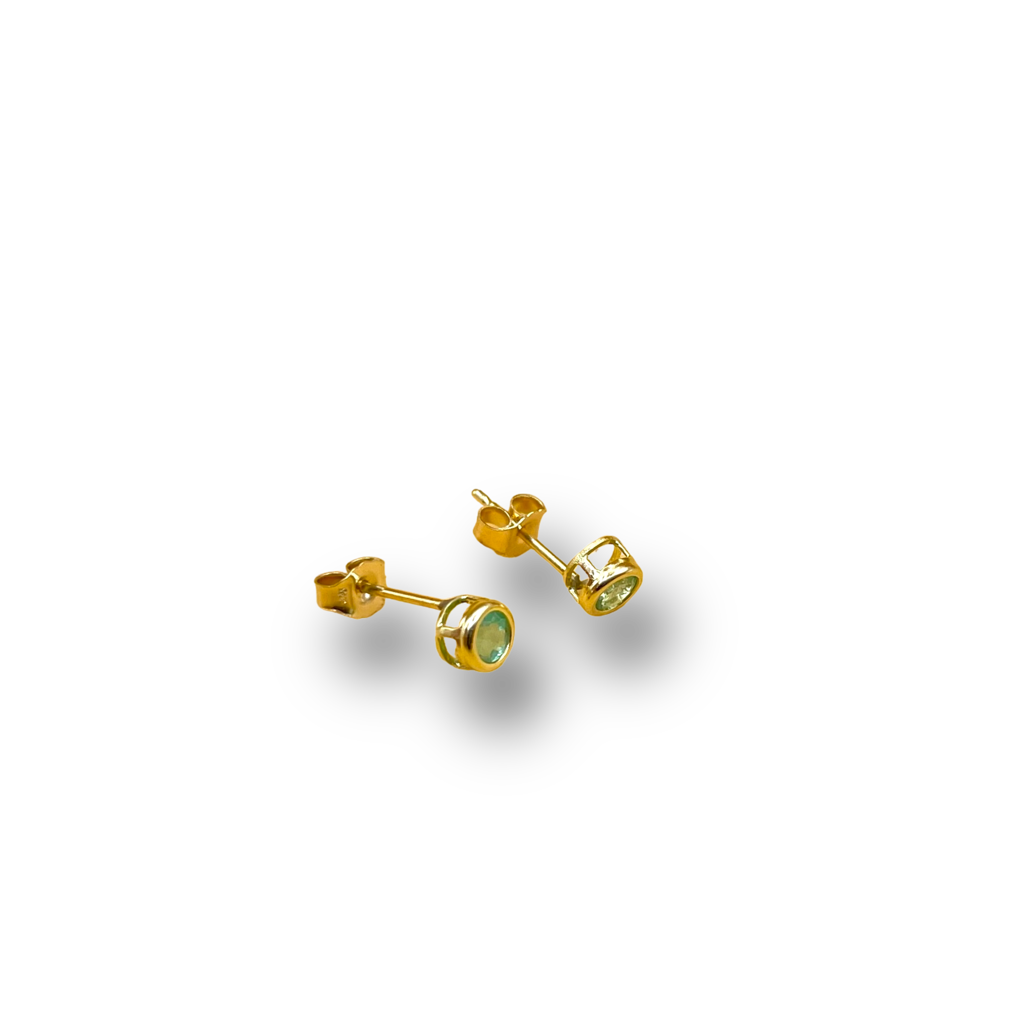 Smaragd stekers oorbel