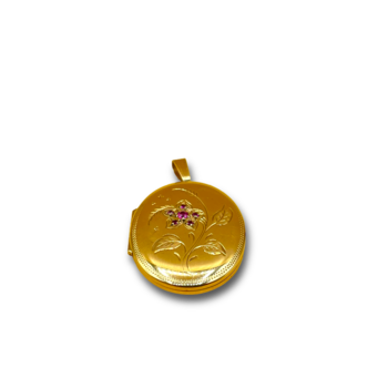 Ruby locket