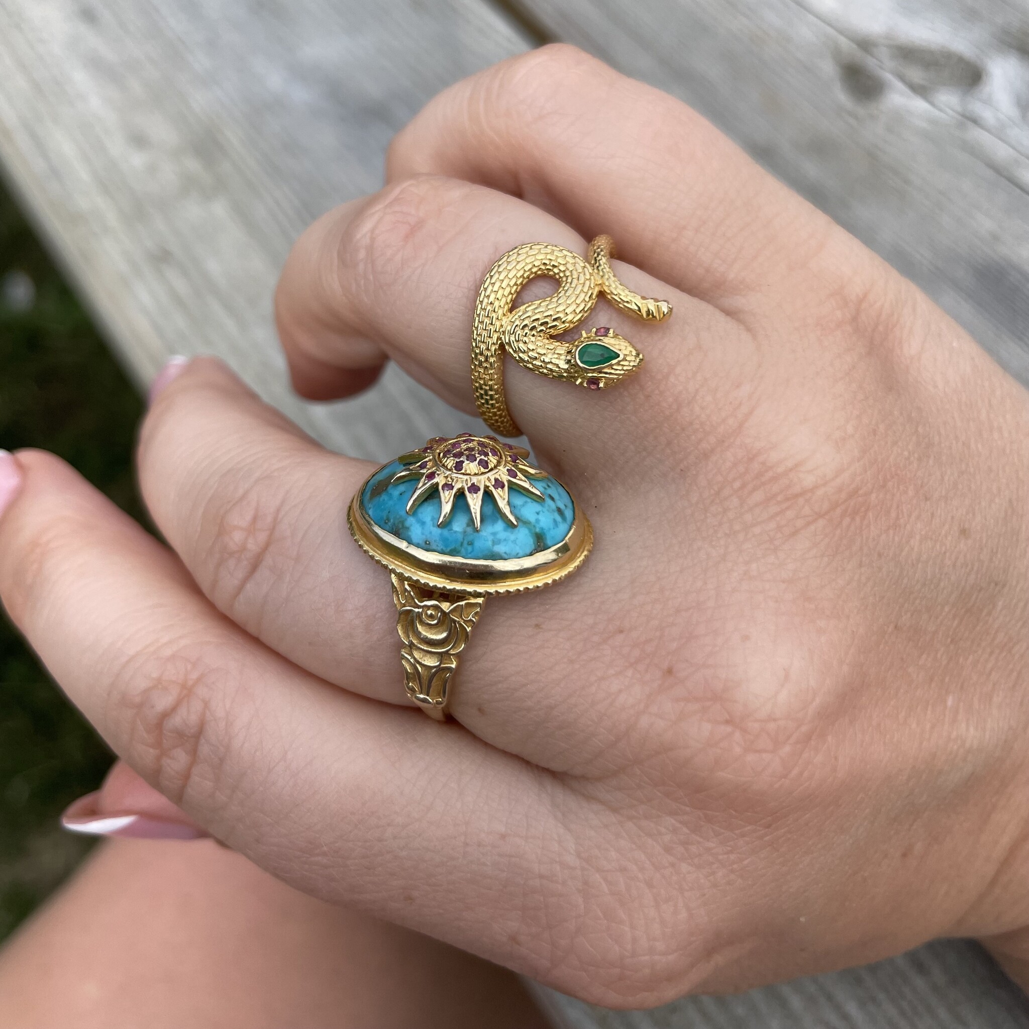 Slang smaragd toermalijn